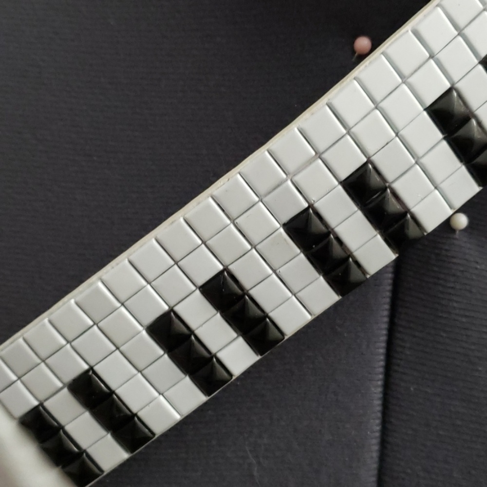 Studded Piano Key Belt